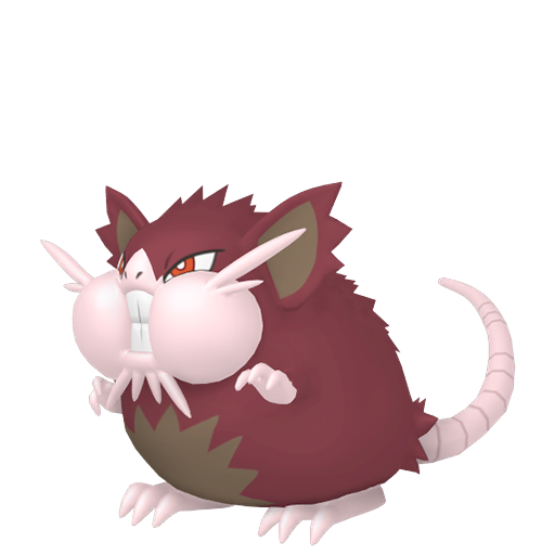Shiny Alolan Raticate